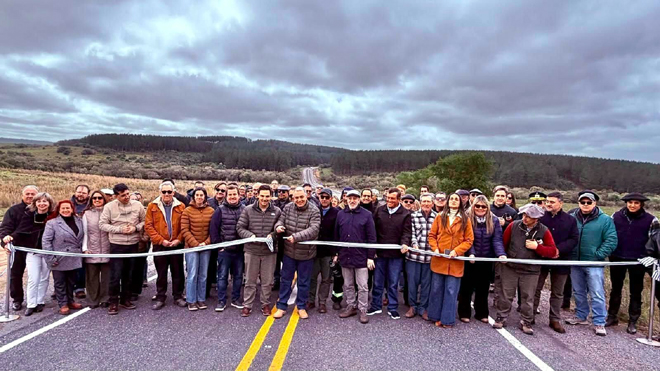 UNA OBRA QUE CONECTA TERRITORIOS Y TRANSFORMA VIDAS: INAUGURARON 19,6 KILÓMETROS DE LA INTERCONEXIÓN ENTRE LAS RUTAS 7 Y 8 Y CAMINO DEL MEDIO