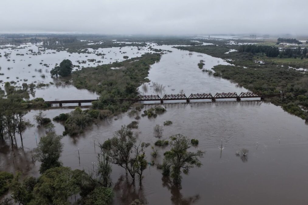 TREINTA Y TRES EN ALERTA: EL OLIMAR ALCANZA 7,40 METROS Y ESPERAN MÁS AGUA DE LA CUENCA ALTA