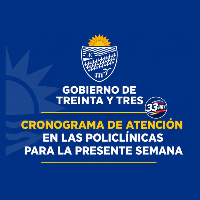 CRONOGRAMA DE ATENCIÓN EN POLICLÍNICAS