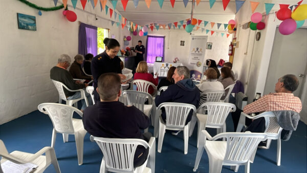 POLICÍA COMUNITARIA Y BOMBEROS BRINDARON RECOMENDACIONES PARA PREVENIR INCENDIOS EN EL HOGAR